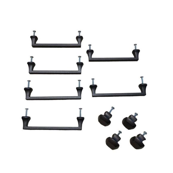 Set of 10 Modern Style Cabinet Handle Drawer Pull Hardware - Picture 1 of 8